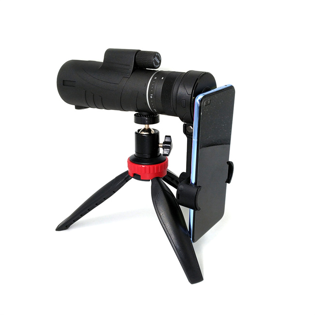 10-30X42 HD Zoom Monocular Telescope With Smartphone Adapter Tripod for Hunting Bird Watching two