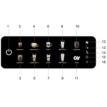 QuickBrew Compact Single Serve Pod Coffee Machine